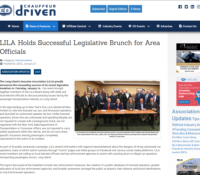 Chauffeur Driven Magazine: LILA Holds Successful Legislative Brunch for Area Officials